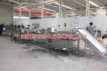 利杰牌果蔬清洗風干線