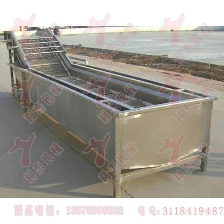 全自動葉菜清洗機，翻浪黃桃清洗機
